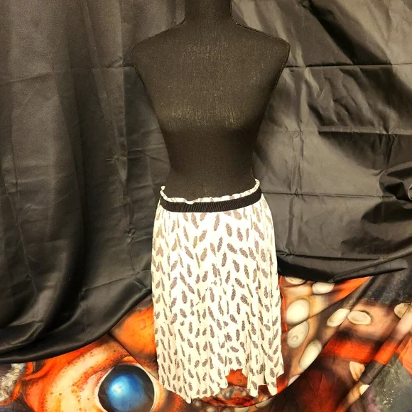 Free People feather print skirt - Picture 1 of 6